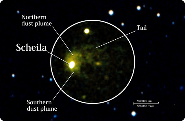 asteroid (596) Scheila