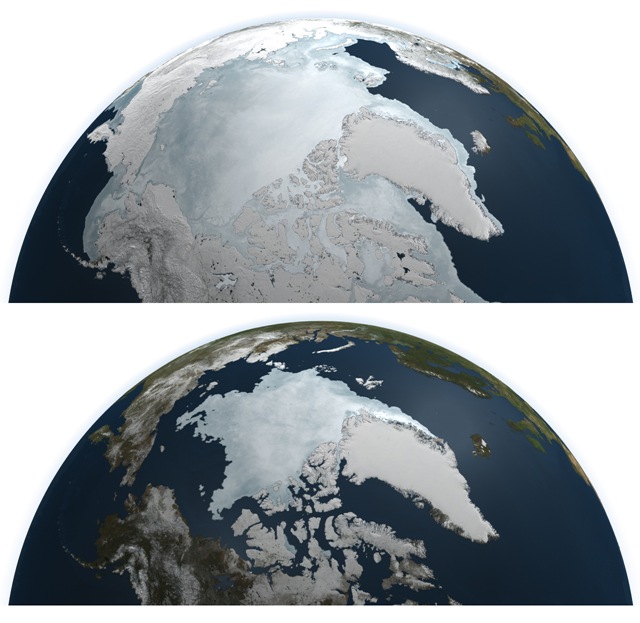 Aqua Earth-arctique