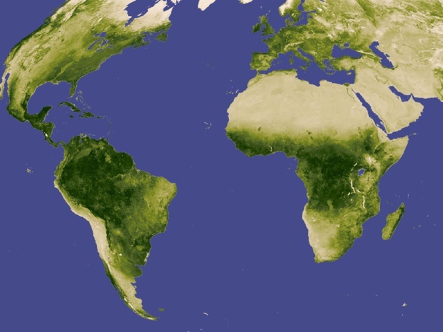 NASA-végétation-monde