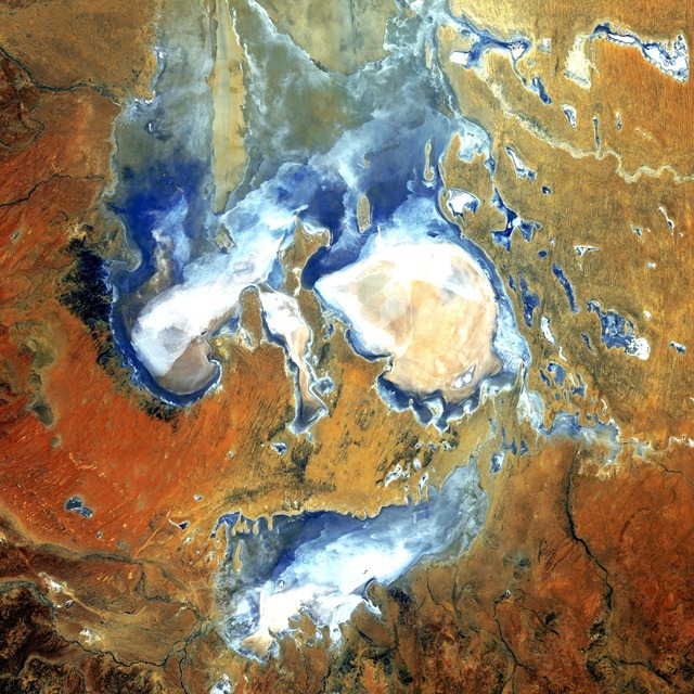 lac_eyre-Australie-Landsat