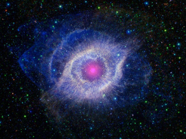 Spitzer-GALEX-Helix
