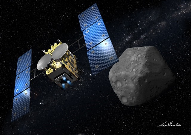 Hayabusa2-asteroide-illustration