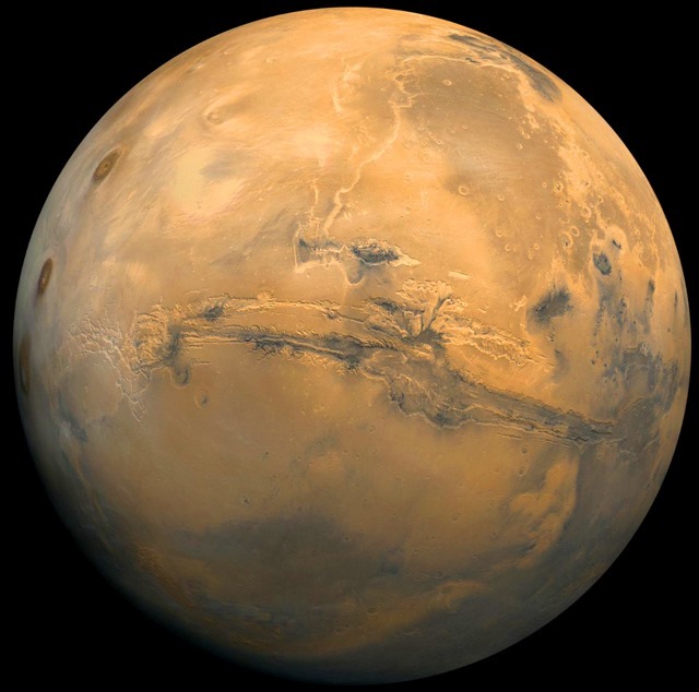 Mars-Glaciers-Valles Marineris