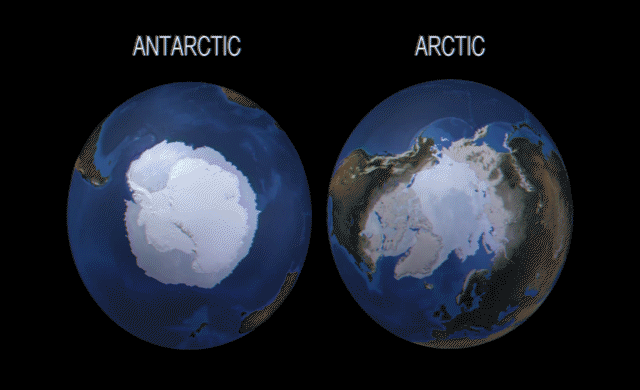 NASA _ The Arctic and the Antarctic Respond in Opposite Way@GuruMeditation