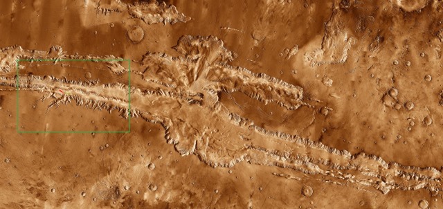 Valles Marineris-THEMIS - Ius Chasma