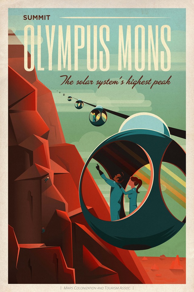 Olympus Mons-Space X