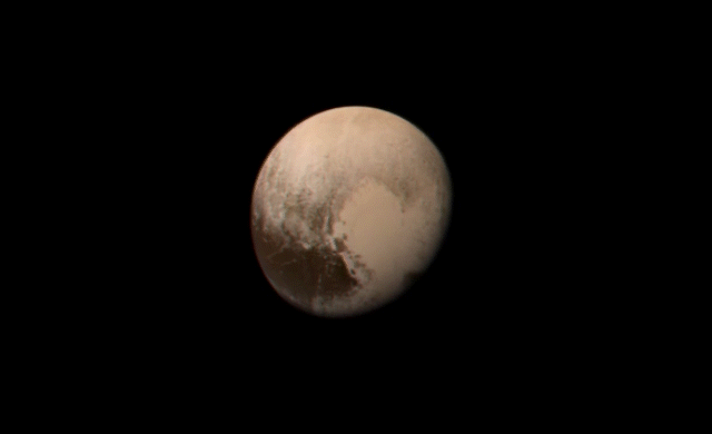 New Horizons Pluto flyby-