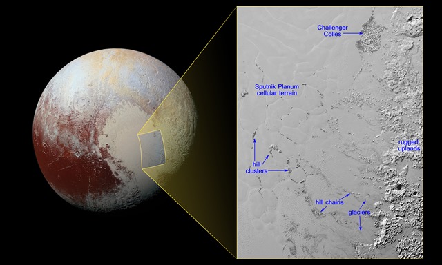 Collines de Glace flottantes -Pluton-NH