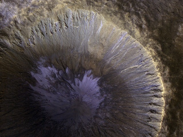 ravine martienne MRO HiRISE