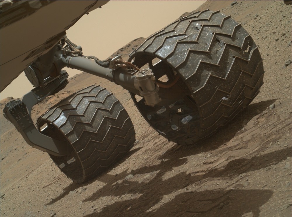 Curiosity roue 17