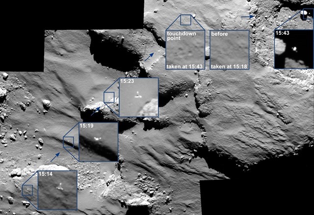 Philae-phases-atterrissage-Rosetta