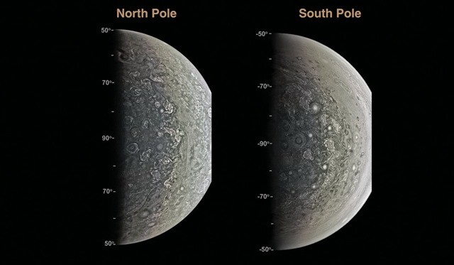 Jupiter-pole NS Juno