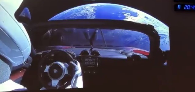 Space X-Elon Musk Tesla MARS4