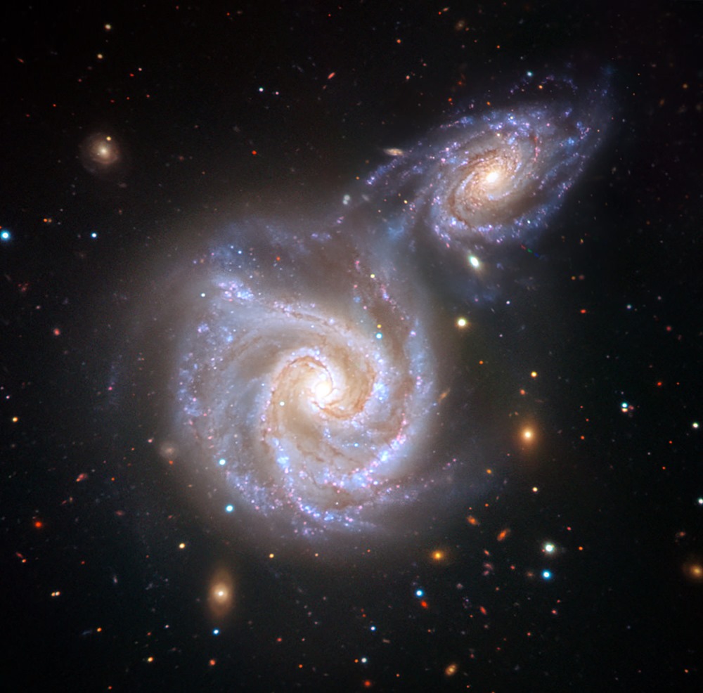 Colision galactique