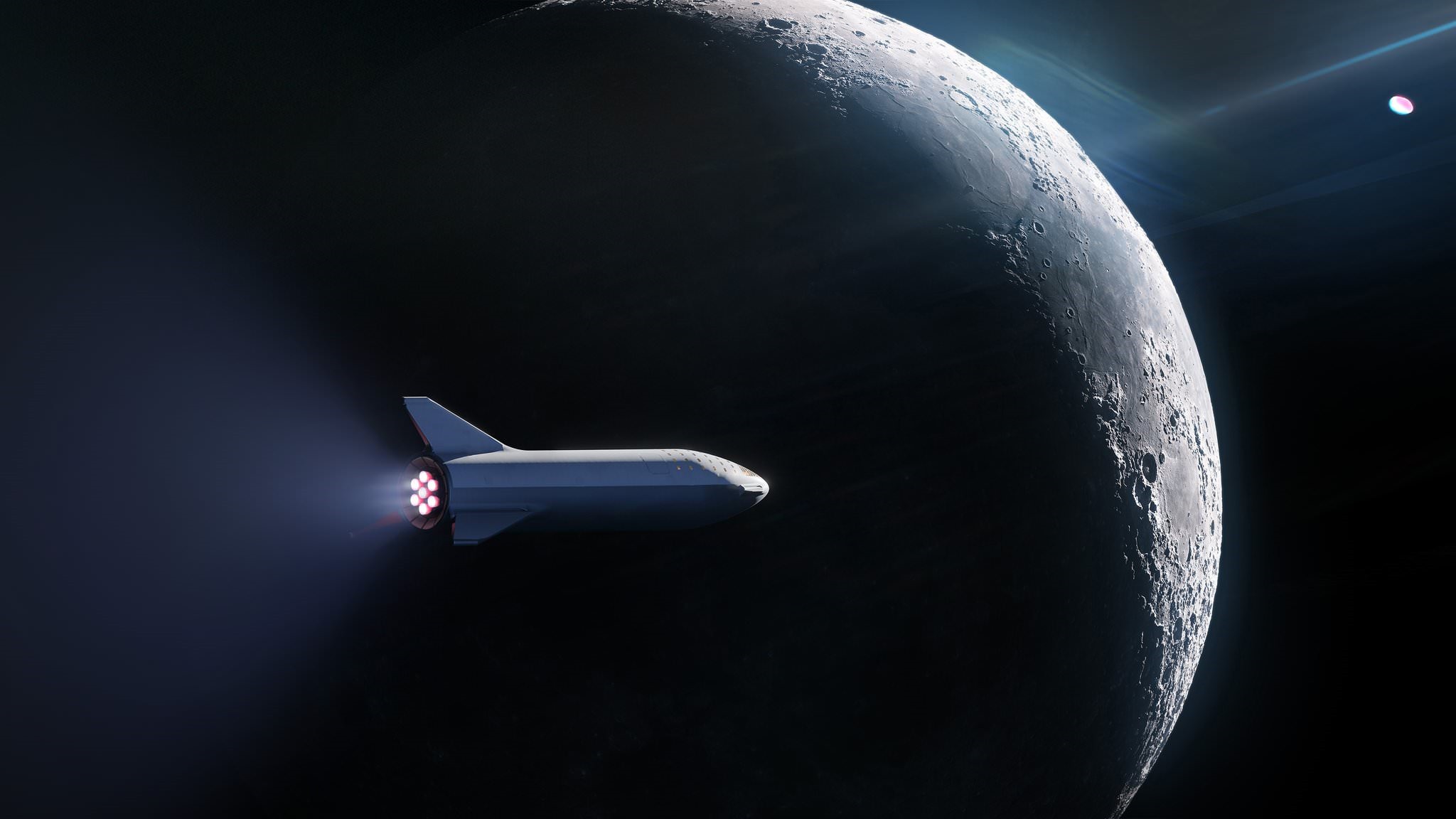 SpaceX BFR Lune 18