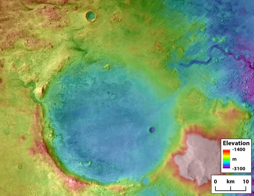 Jezero Crater delta Mars 2020 2 18