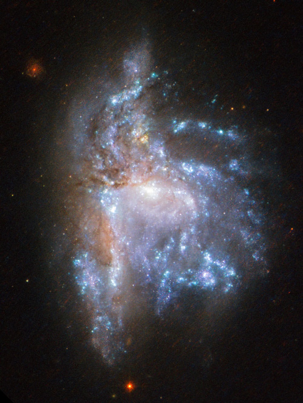 Colliding galaxies