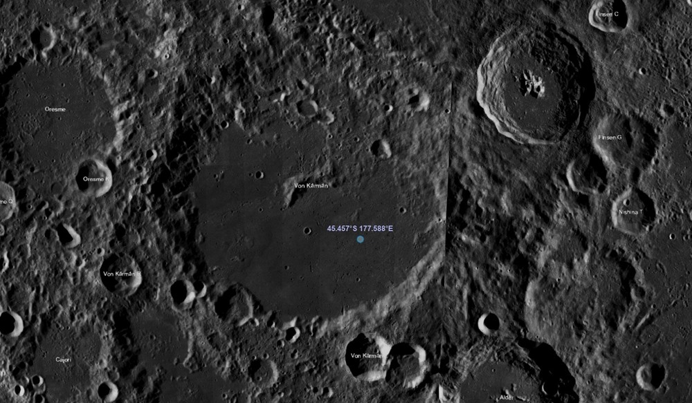 Chang'E 4 site atterrissage 5 19