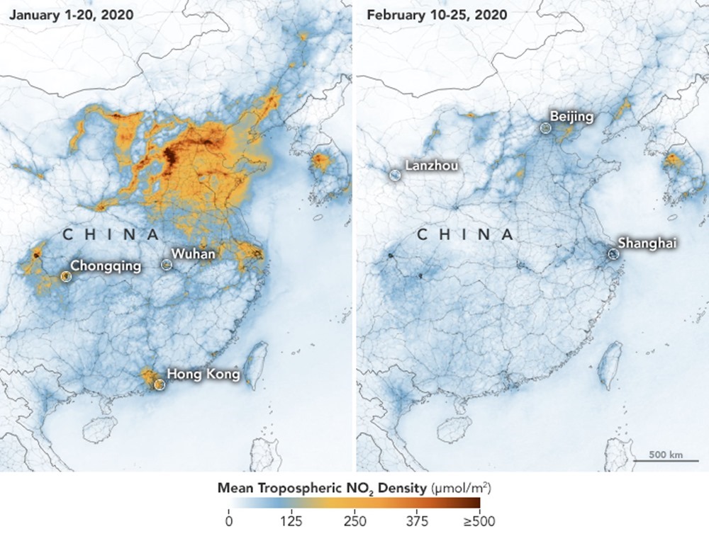 Chine dioxide carbone coronavirus 1 20