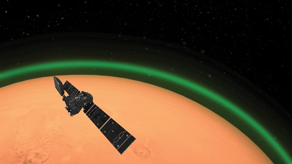 ExoMars_Trace_Gas_orbiter_lueur verte Mars 1 20