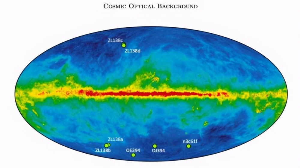Cosmic Optical Background LORRI fields 1 20