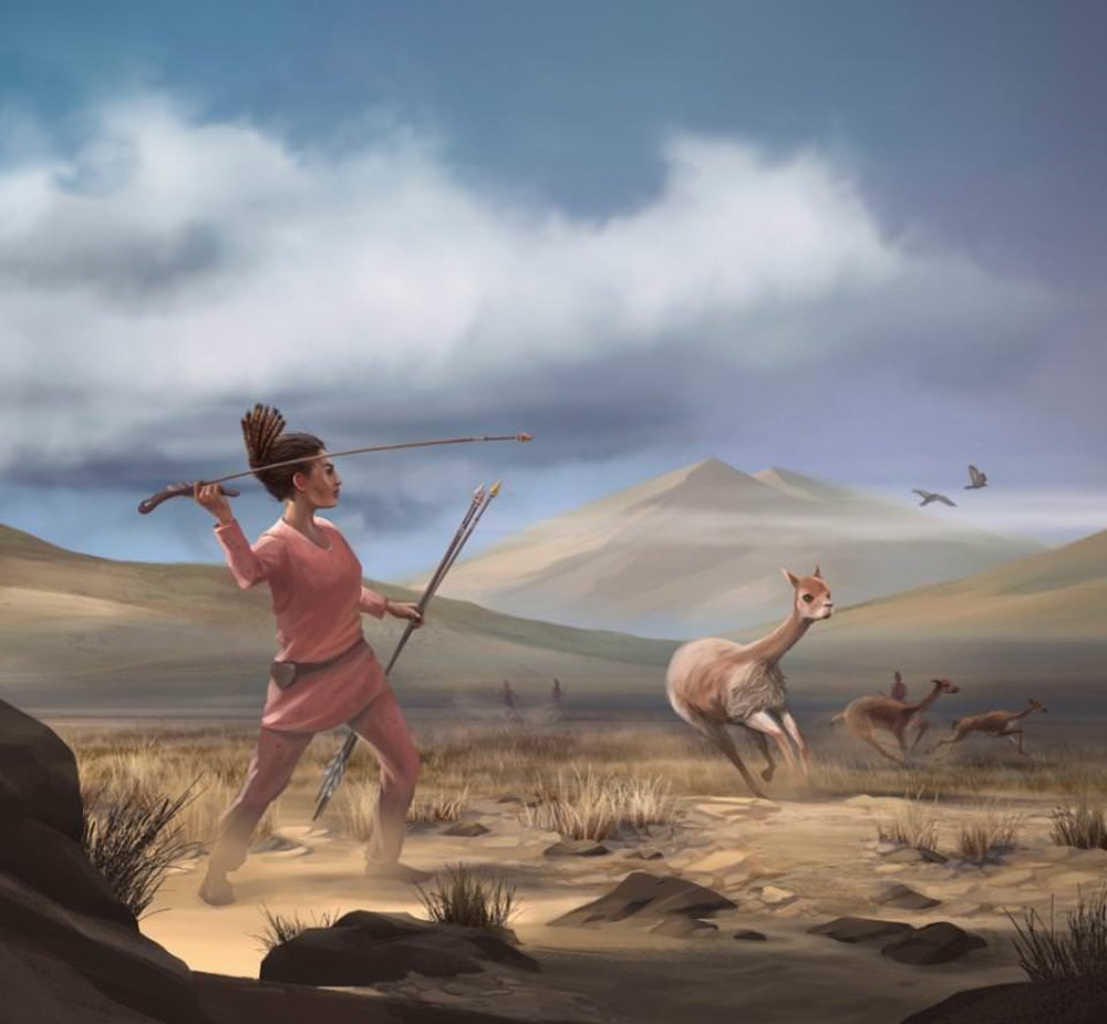 Femme-chasse-préhistorique 1 20