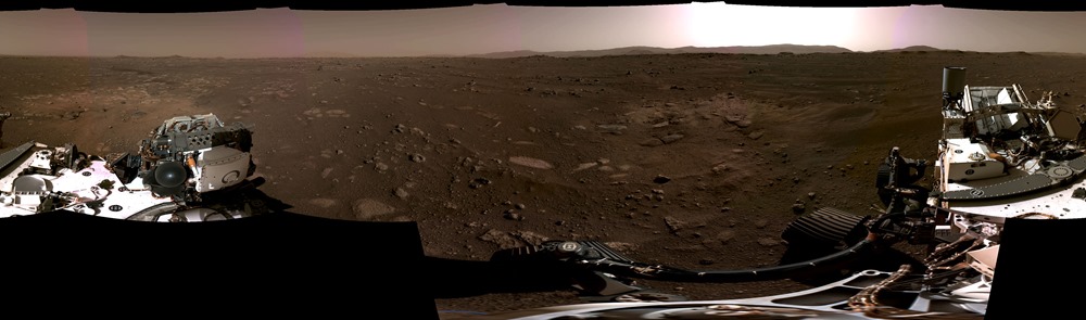 Premier panorama Perseverance Mars 1 21