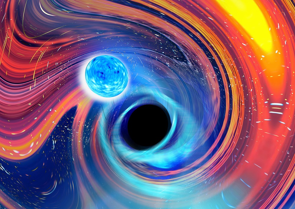 Fusion étoile neutron - trou noir 1 21