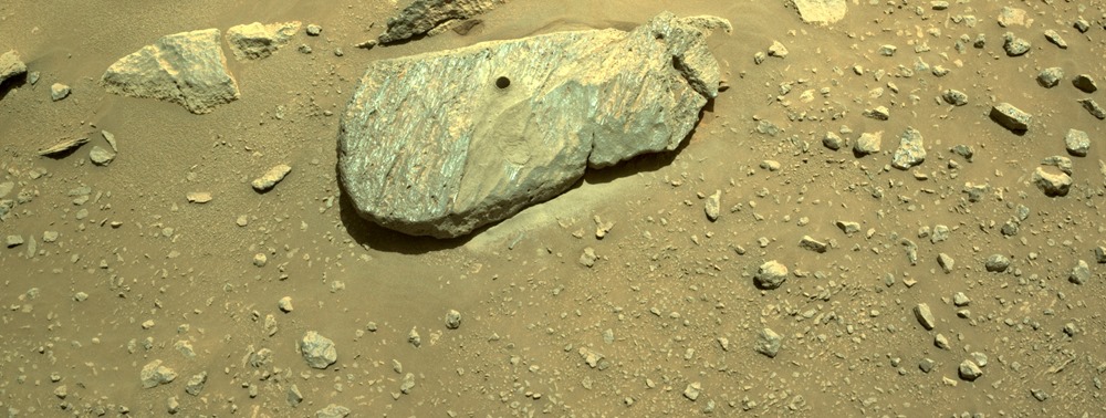 Echantillon roche Perseverance Mars 2 21