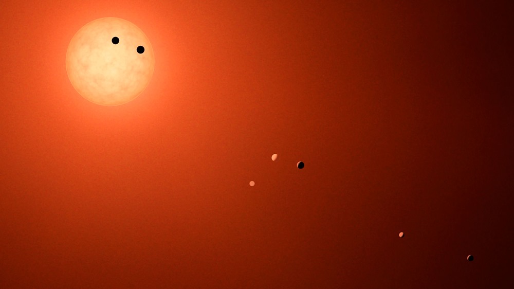 Transit Illustration of TRAPPIST-1