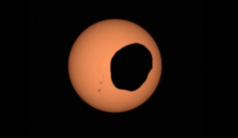 Phobos eclipse Mars 1 22