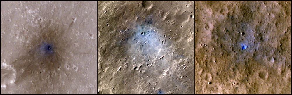 Cratere impact-trio Mars InSight 1 22
