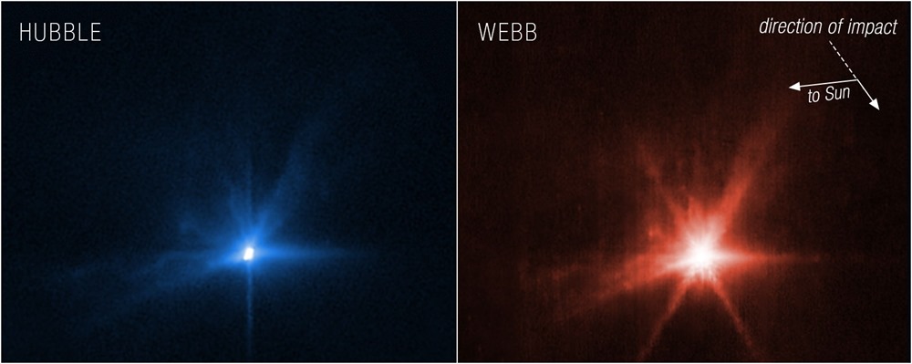 Hubble/Webb side-by-side