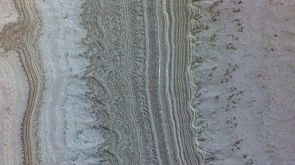 Glace Pole Sud Mars 1 22