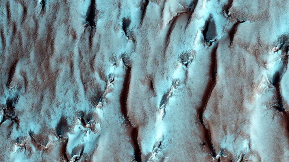 Glace Pole Sud Mars 3 22