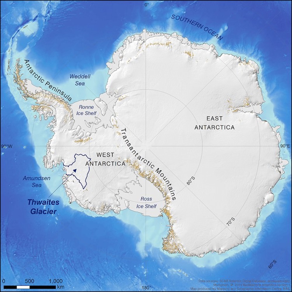 Antarctique Glacier thwaites fonte 1 23