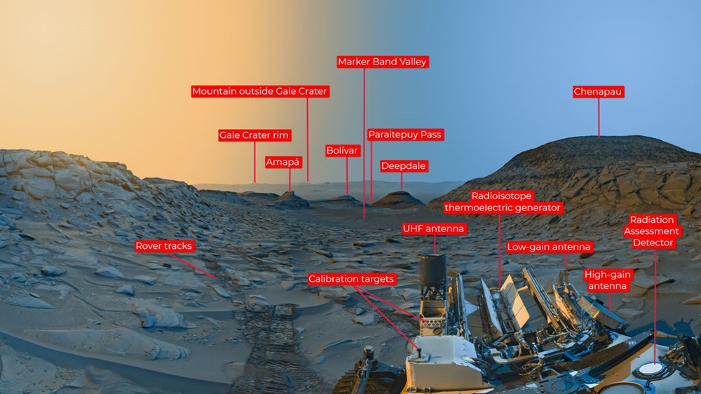 Curiosity Mars Marker Band Valley 2 23