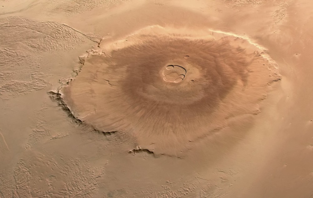 Olympus Mons - ESA Mars Express