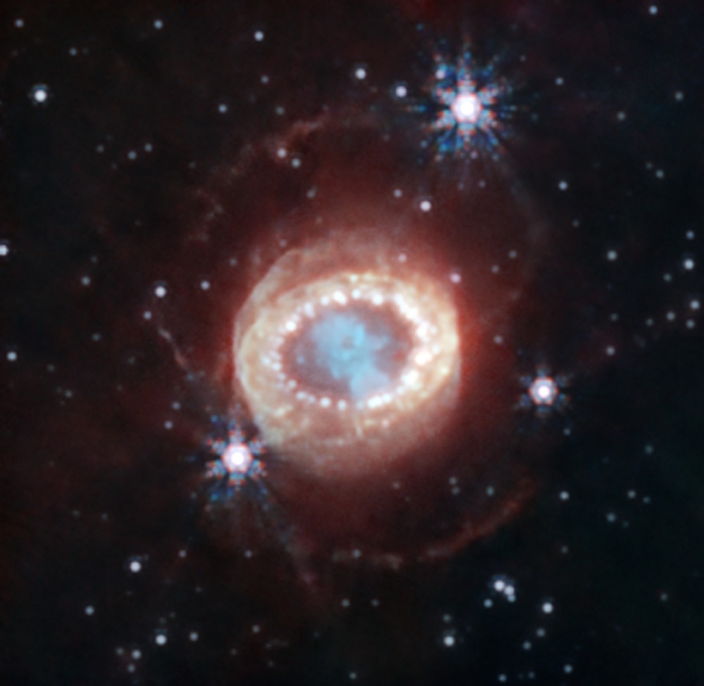 Supernova 1987a (NIRCam Image)
