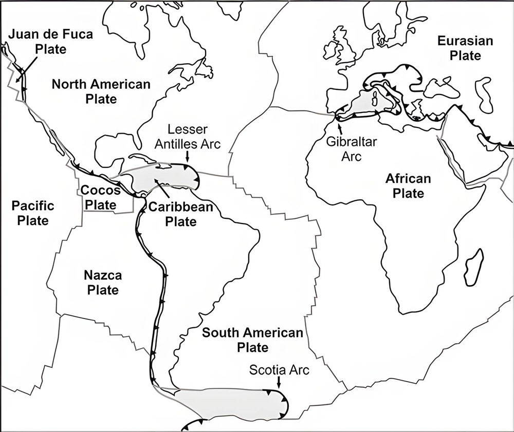 Atlantic subduction zones 1 24
